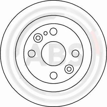 A.B.S. 16088 - Brake Disc www.parts5.com