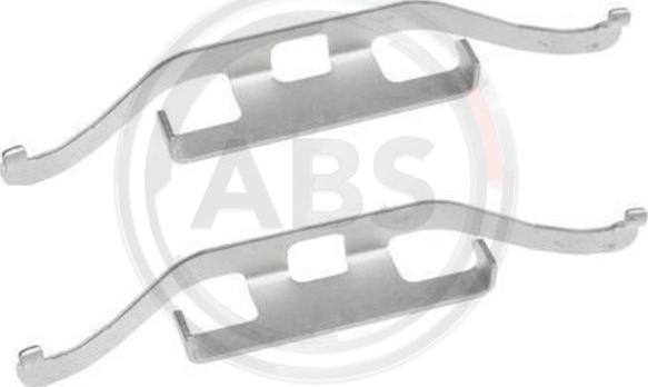 A.B.S. 1682Q - Set accesorii, placute frana www.parts5.com