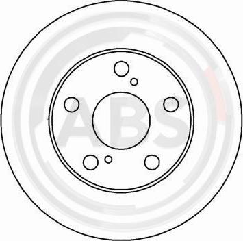 A.B.S. 16220 - Brake Disc www.parts5.com