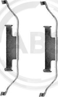 A.B.S. 1097Q - Accessory Kit for disc brake Pads parts5.com