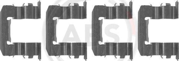 A.B.S. 1184Q - Accessory Kit for disc brake Pads www.parts5.com