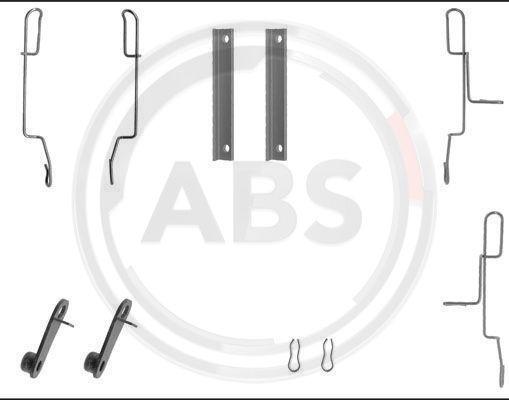 A.B.S. 1188Q - Accessory Kit for disc brake Pads www.parts5.com