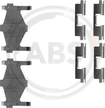 A.B.S. 1136Q - Lisakomplekt, ketaspiduriklotsid www.parts5.com