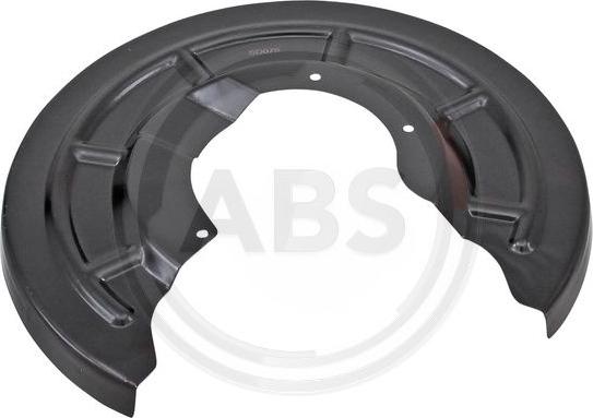 A.B.S. 11207 - Lim za zaštitu od prskanja, kočni disk www.parts5.com