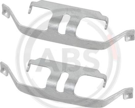 A.B.S. 1884Q - Sada příslušenství, obložení kotoučové brzdy www.parts5.com