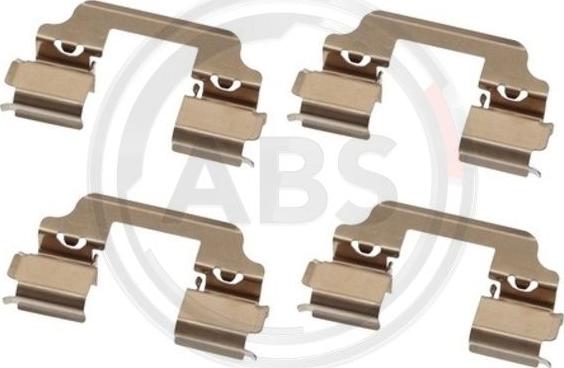 A.B.S. 1828Q - Accessory Kit for disc brake Pads parts5.com