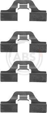 A.B.S. 1211Q - Kit de accesorios, pastillas de frenos www.parts5.com