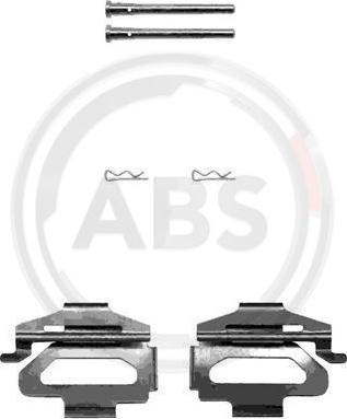 A.B.S. 1225Q - Accessory Kit for disc brake Pads parts5.com