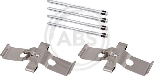 A.B.S. 1796Q - Accessory Kit for disc brake Pads www.parts5.com