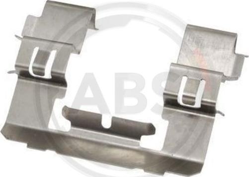 A.B.S. 1742Q - Set accesorii, placute frana www.parts5.com