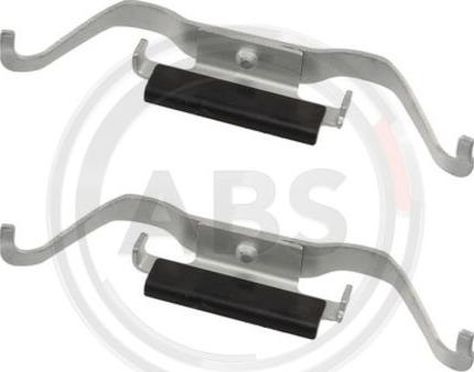 A.B.S. 1747Q - Set accesorii, placute frana www.parts5.com