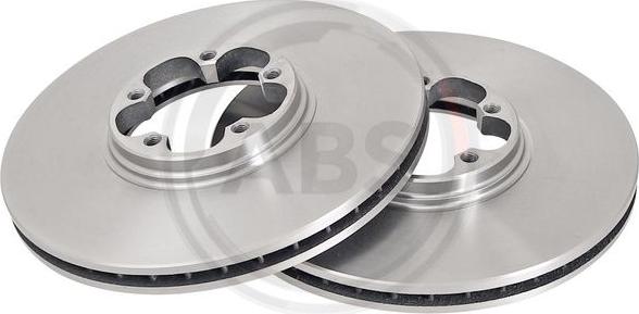 A.B.S. 17115 - Brake Disc www.parts5.com