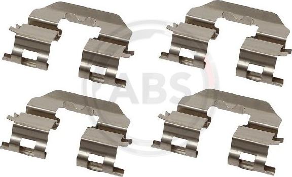 A.B.S. 1780Q - Accessory Kit for disc brake Pads www.parts5.com