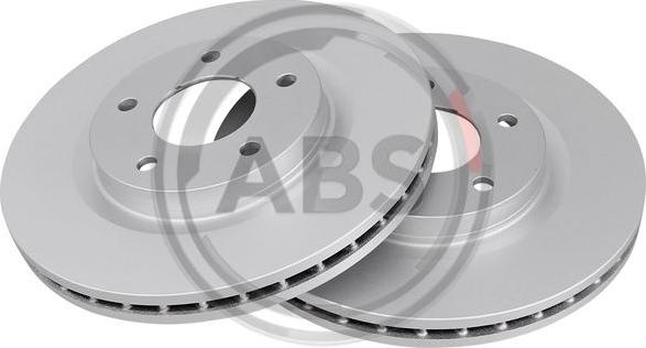 A.B.S. 17881 - Brzdový kotouč www.parts5.com