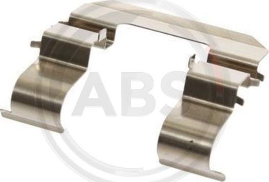 A.B.S. 1735Q - Set accesorii, placute frana www.parts5.com