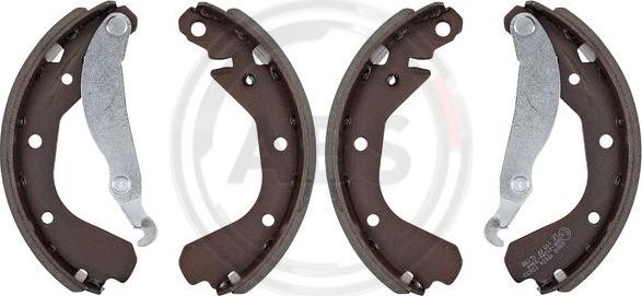 A.B.S. 8808 - Brake Shoe Set parts5.com