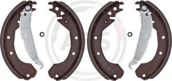 A.B.S. 8807 - Brake Shoe Set www.parts5.com