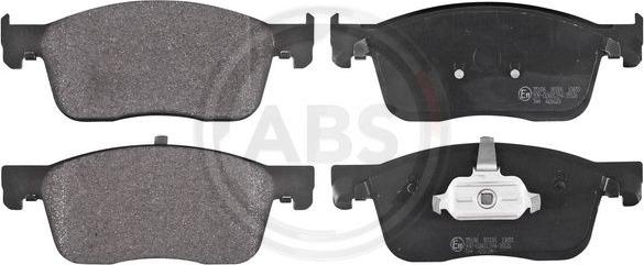 A.B.S. 35186 - Set placute frana,frana disc www.parts5.com