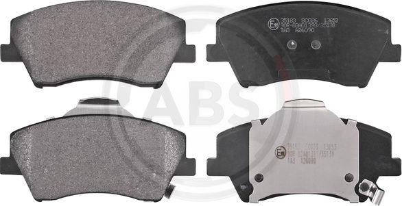 A.B.S. 35183 - Set placute frana,frana disc www.parts5.com