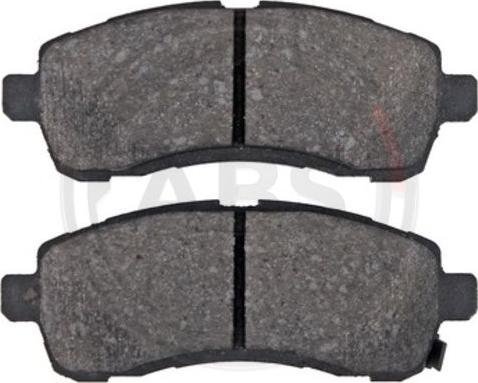 A.B.S. 35139 - Brake Pad Set, disc brake www.parts5.com