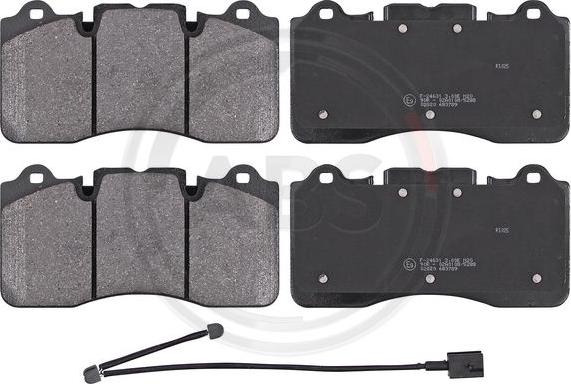 A.B.S. 35294 - Brake Pad Set, disc brake www.parts5.com