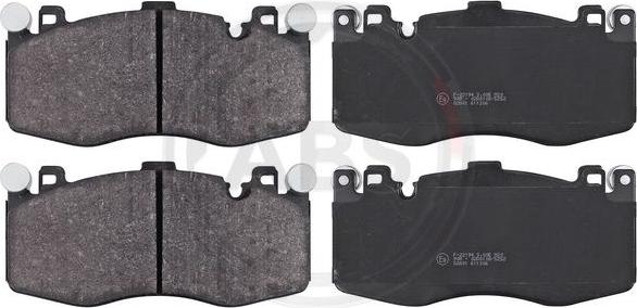 A.B.S. 35293 - Brake Pad Set, disc brake www.parts5.com