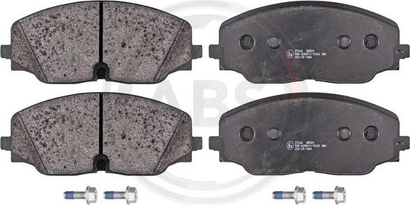 A.B.S. 35266 - Brake Pad Set, disc brake parts5.com