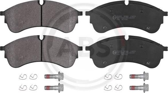 A.B.S. 35203 - Brake Pad Set, disc brake www.parts5.com