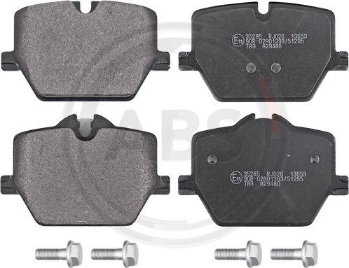 A.B.S. 35285 - Brake Pad Set, disc brake www.parts5.com