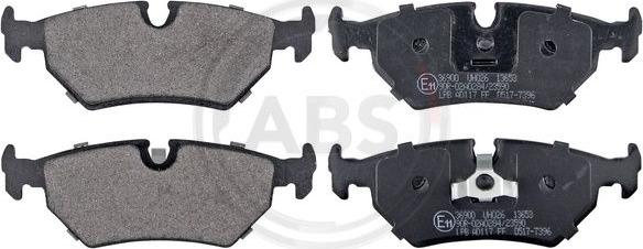 A.B.S. 36900 - Brake Pad Set, disc brake parts5.com