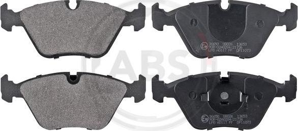 A.B.S. 36650 - Set placute frana,frana disc www.parts5.com