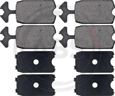 A.B.S. 36046 - Brake Pad Set, disc brake parts5.com