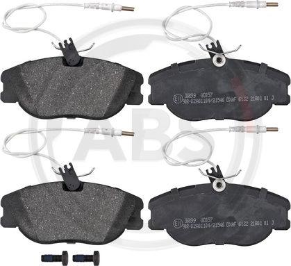 A.B.S. 36899 - Brake Pad Set, disc brake www.parts5.com