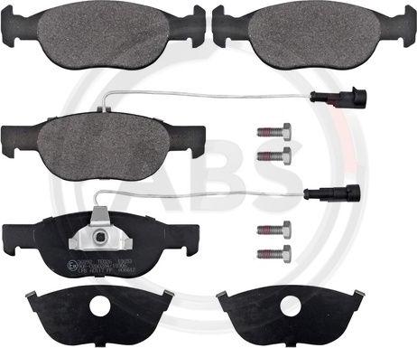 A.B.S. 36892 - Brake Pad Set, disc brake parts5.com