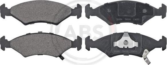 A.B.S. 36886 - Set placute frana,frana disc www.parts5.com