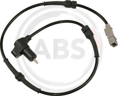 A.B.S. 30141 - Sensor, wheel speed www.parts5.com