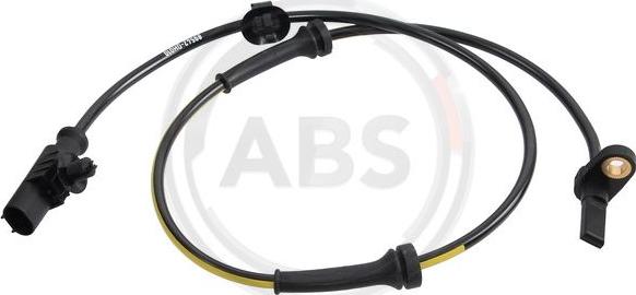 A.B.S. 30768 - Sensor, wheel speed www.parts5.com