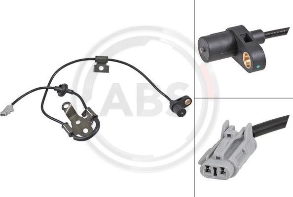 A.B.S. 31941 - Sensor, revoluciones de la rueda www.parts5.com