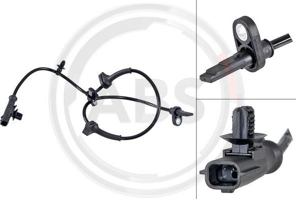 A.B.S. 31585 - Sensor, revoluciones de la rueda www.parts5.com