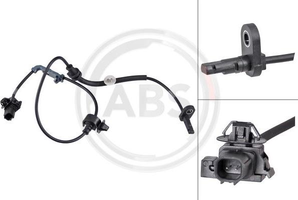 A.B.S. 31658 - Датчик ABS, частота вращения колеса www.parts5.com