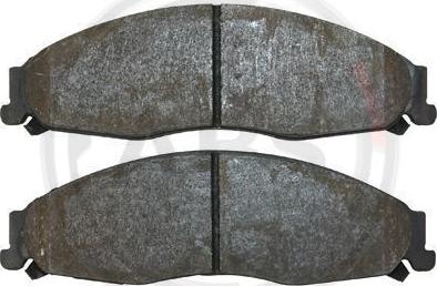 A.B.S. 38921 - Brake Pad Set, disc brake www.parts5.com