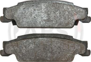 A.B.S. 38922 - Brake Pad Set, disc brake www.parts5.com