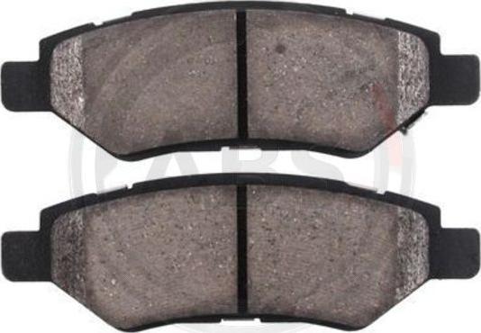 A.B.S. 38428 - Brake Pad Set, disc brake www.parts5.com