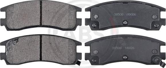 A.B.S. 38508 - Brake Pad Set, disc brake parts5.com