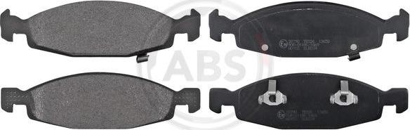 A.B.S. 38790 - Brake Pad Set, disc brake parts5.com