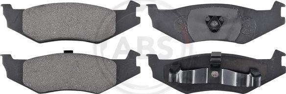 A.B.S. 38759 - Set placute frana,frana disc www.parts5.com