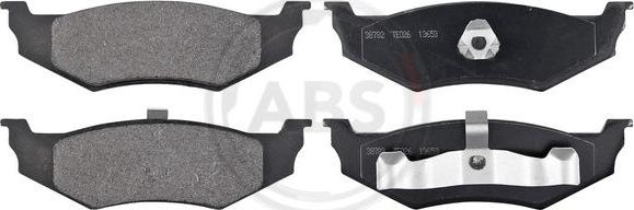 A.B.S. 38782 - Brake Pad Set, disc brake parts5.com