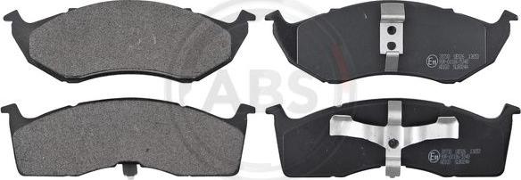 A.B.S. 38730 - Set placute frana,frana disc www.parts5.com