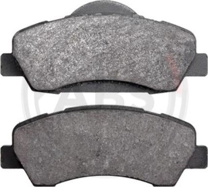 A.B.S. 37990 - Brake Pad Set, disc brake www.parts5.com