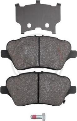 A.B.S. 37956 - Brake Pad Set, disc brake www.parts5.com